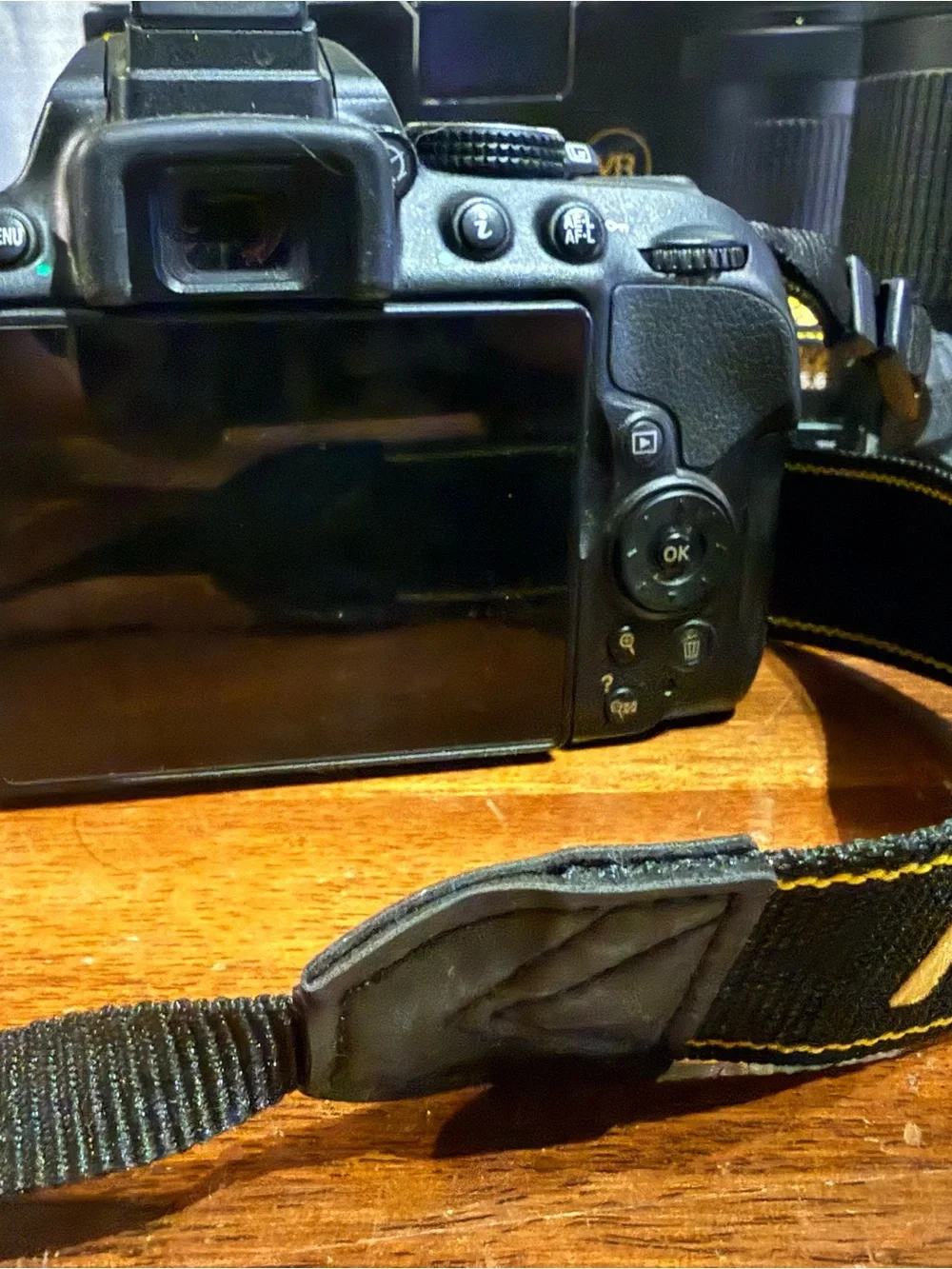 Nikon Black DSLR Camera Kit with Dual Lenses and Charger